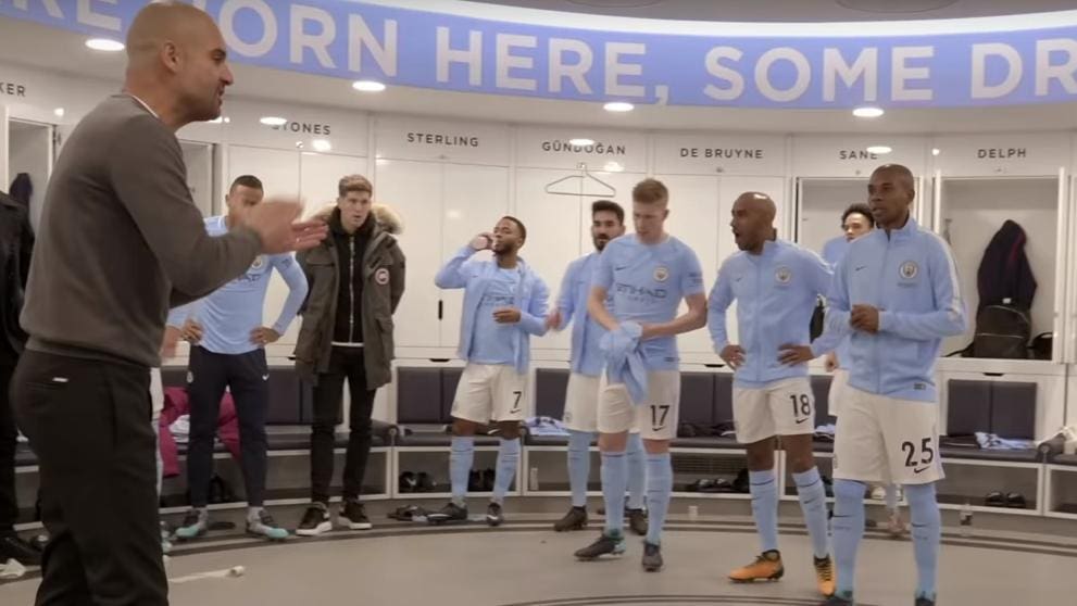 GUARDIOLA FINAL La importancia de las charlas técnicas MBP School of coaches