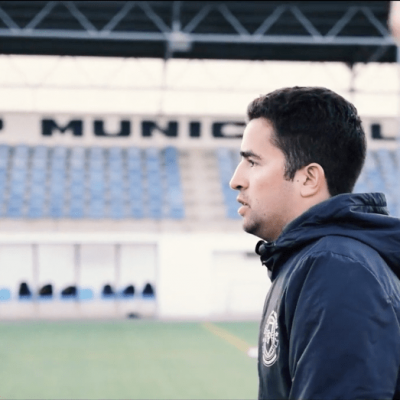 Cristóbal Jiménez: Estadio Español, Chile