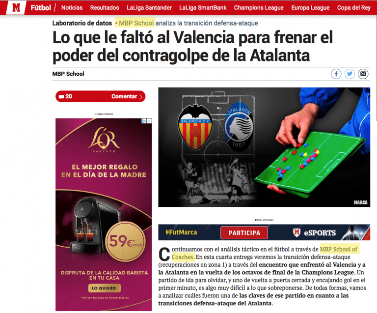 Valencia Press MBP School of coaches