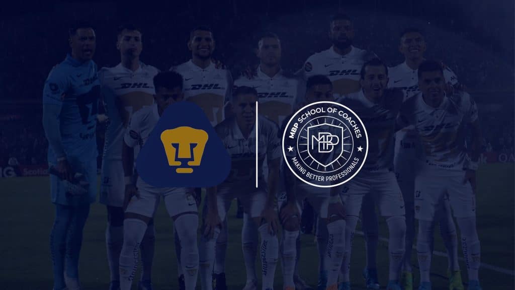 Pumas UNAM 16 9 1 Clubs & Federations MBP School of coaches