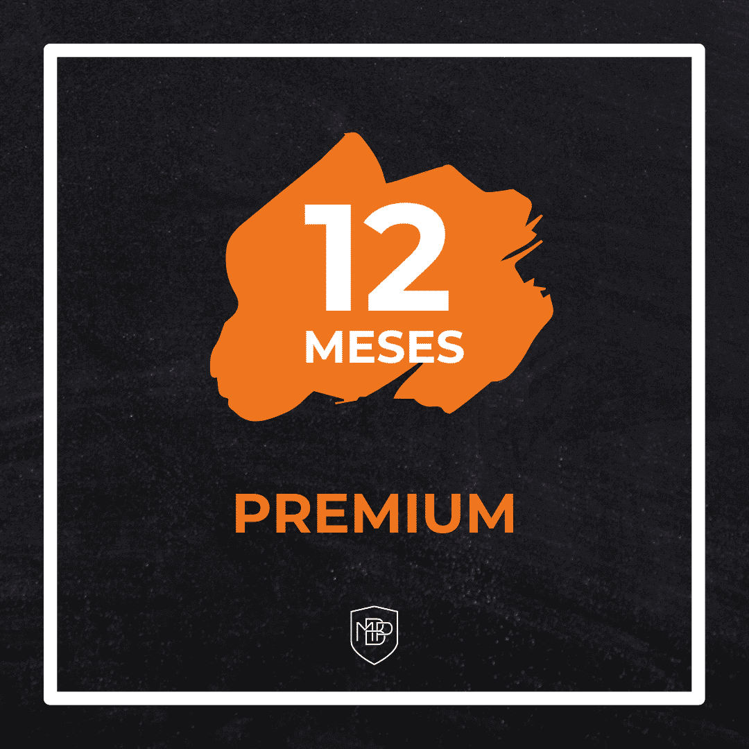 9 Suscripción Alumno Premium - 12 meses MBP School of coaches