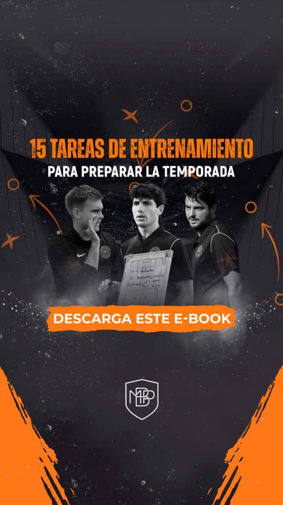 PORTADA LANDING E BOOK 15 E-book: 15 Tareas de Entrenamiento para preparar la temporada MBP School of coaches